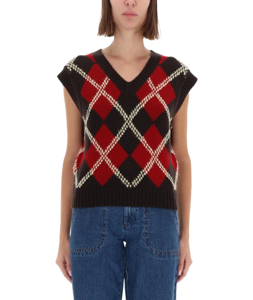 GUEST IN RESIDENCE Мульти шерстяной жилет, фото 2