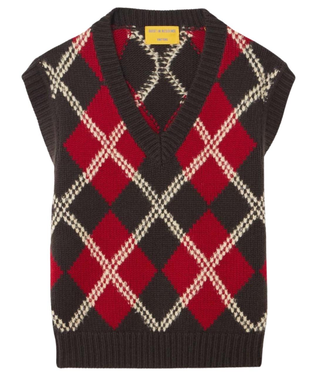 GUEST IN RESIDENCE Мульти шерстяной жилет, фото 1