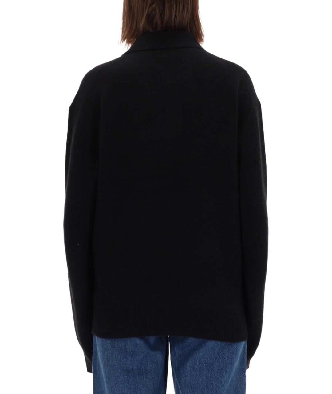 GUEST IN RESIDENCE Черный кашемировый джемпер / свитер, фото 4