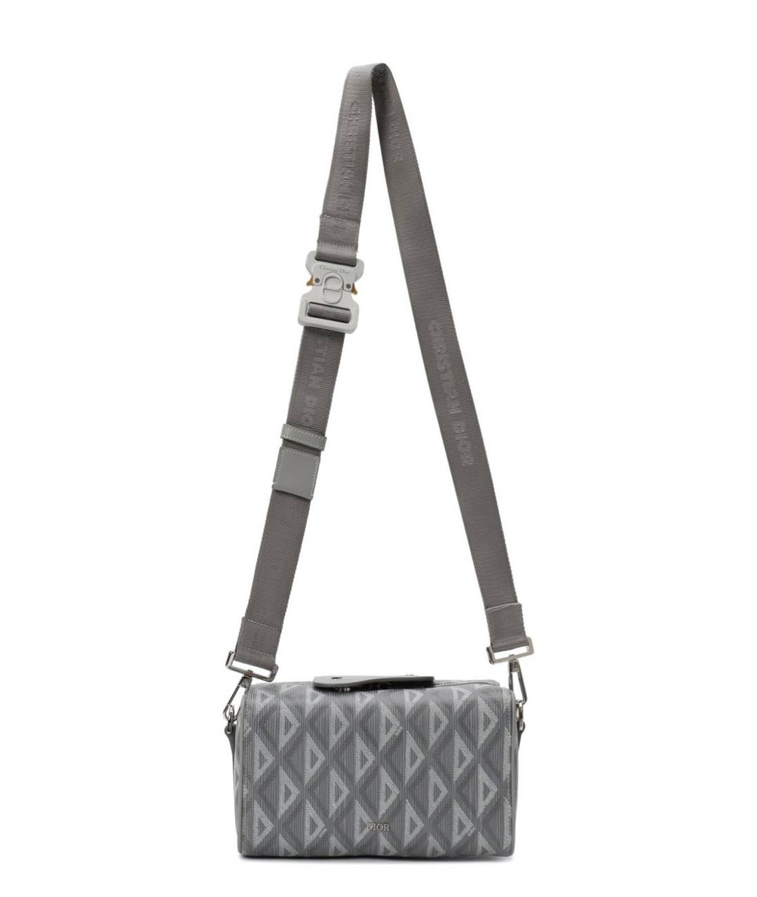 CHRISTIAN DIOR Серая сумка через плечо, фото 6