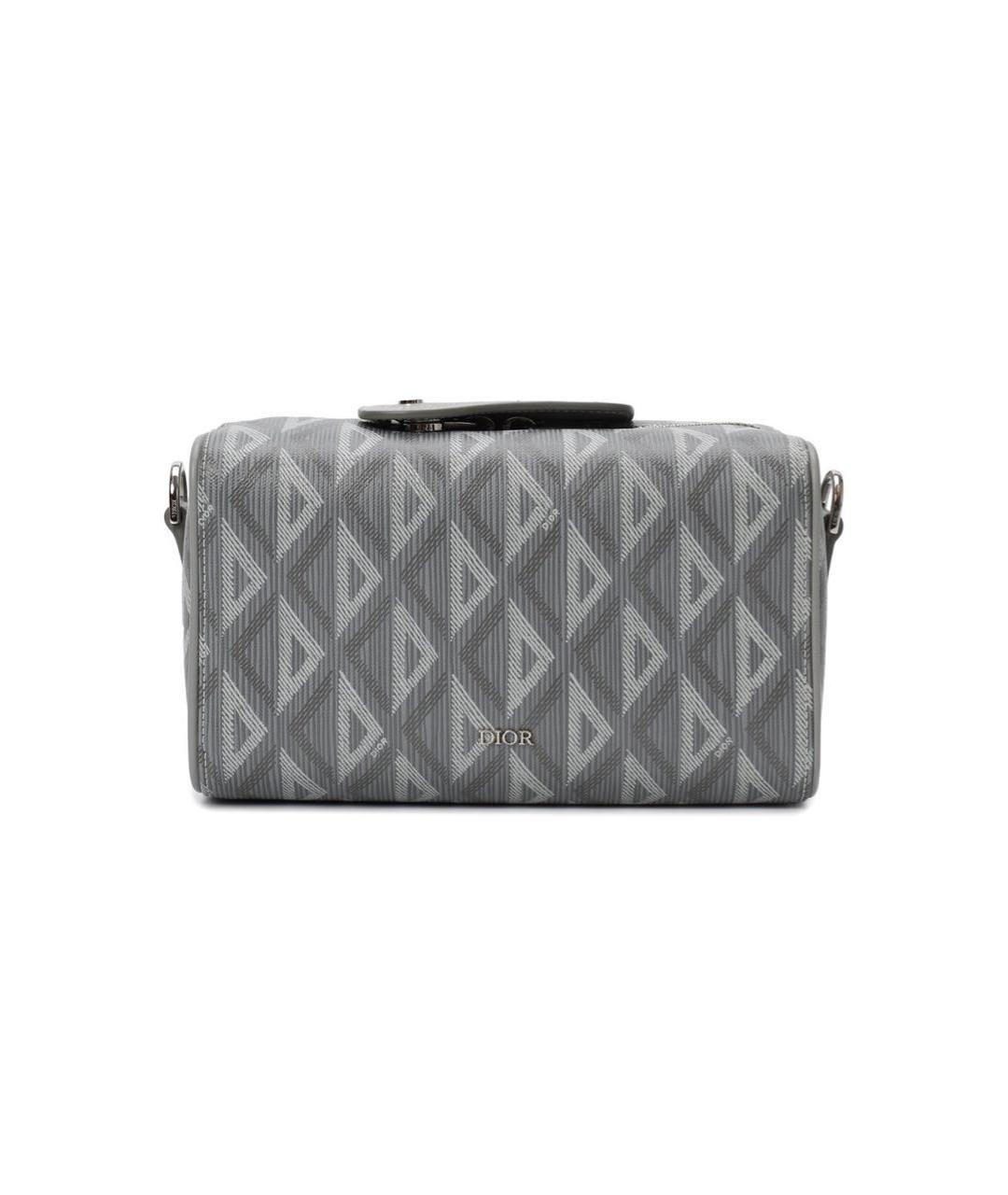 CHRISTIAN DIOR Серая сумка через плечо, фото 1