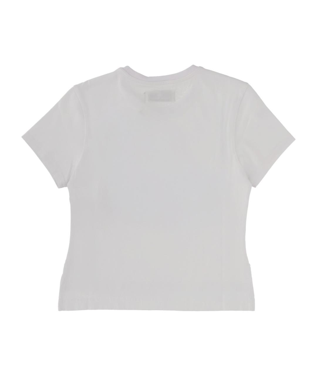 VIVIENNE WESTWOOD Белая хлопковая футболка, фото 2