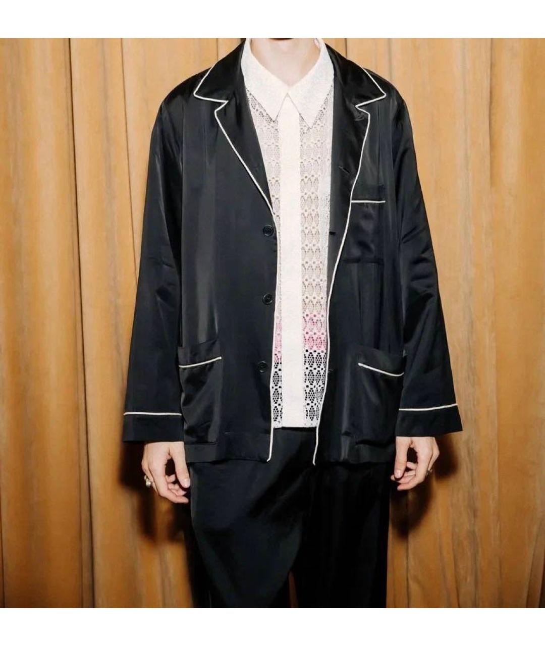 DRIES VAN NOTEN Черный повседневный костюм, фото 6