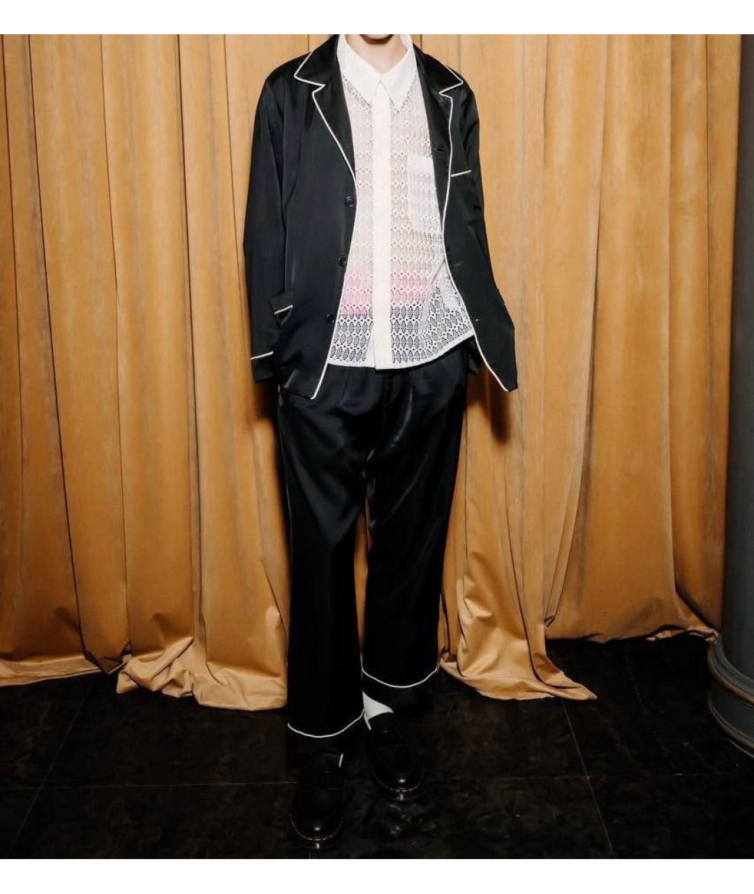 DRIES VAN NOTEN Черный повседневный костюм, фото 7