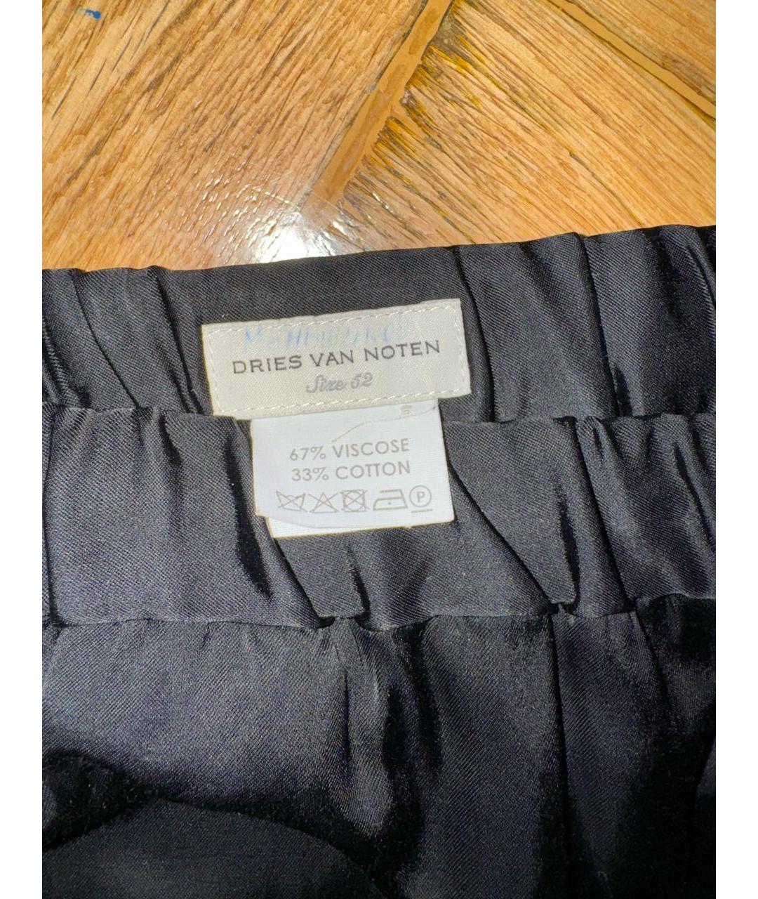 DRIES VAN NOTEN Черный повседневный костюм, фото 5