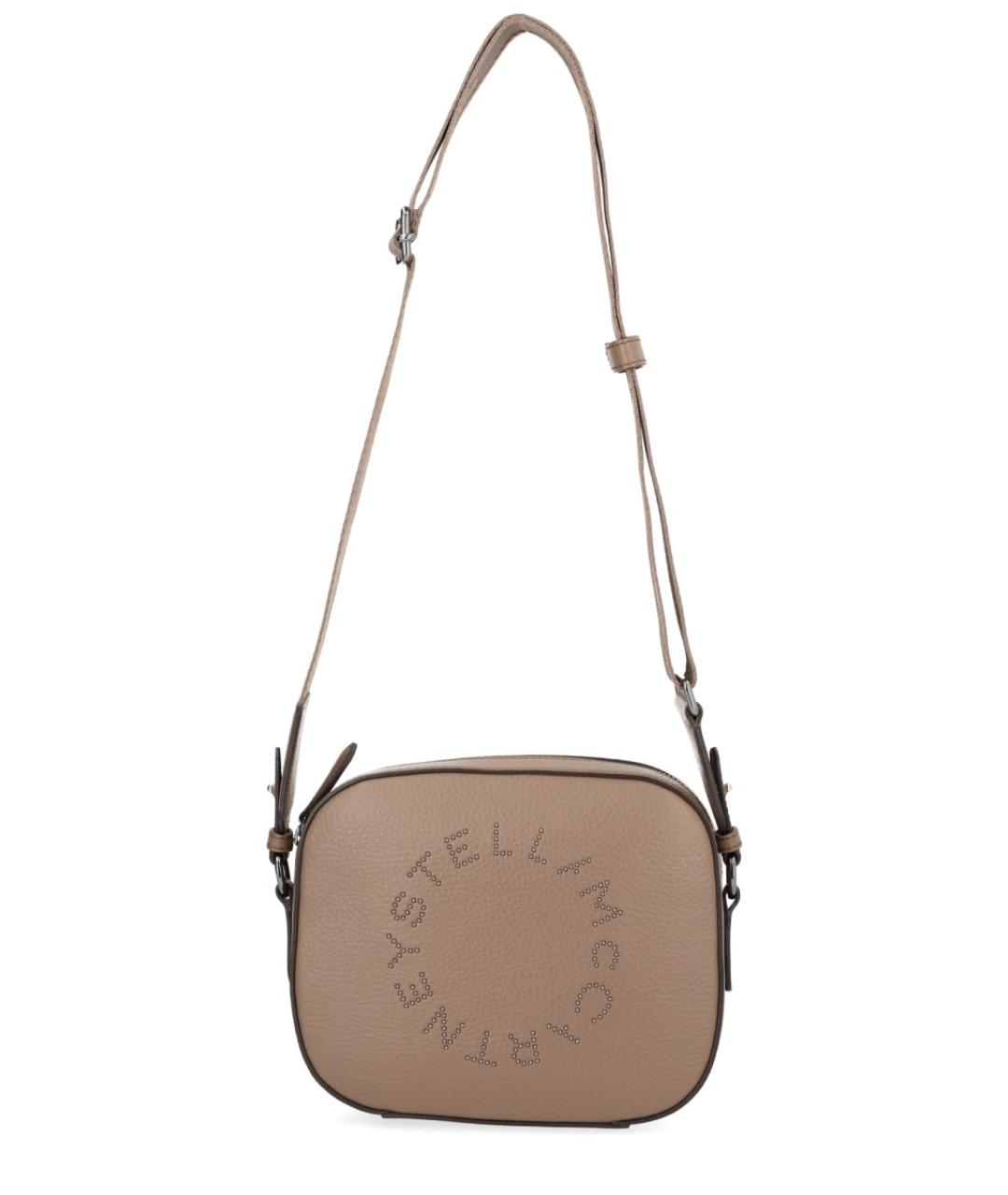 STELLA MCCARTNEY Бежевая синтетическая сумка через плечо, фото 1