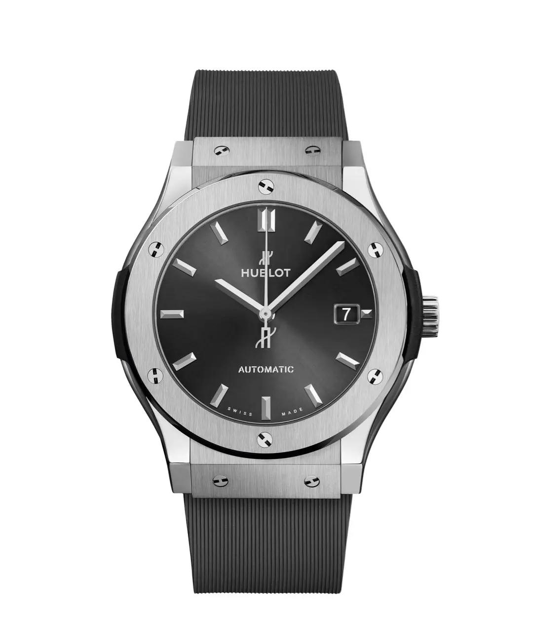 HUBLOT Черные часы, фото 1