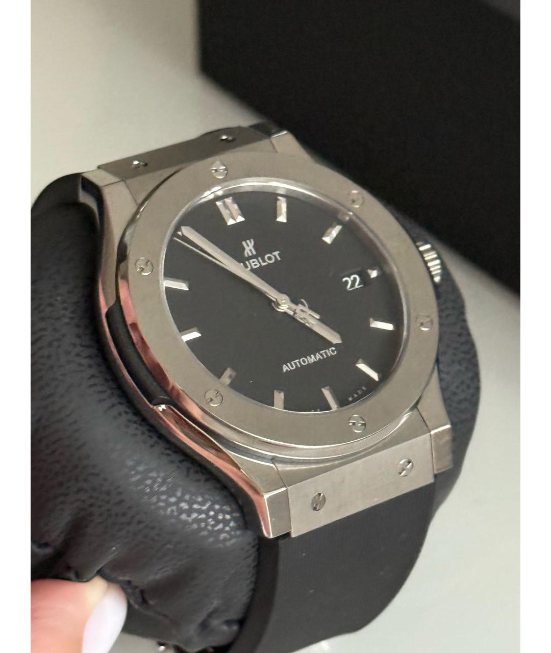 HUBLOT Черные часы, фото 2
