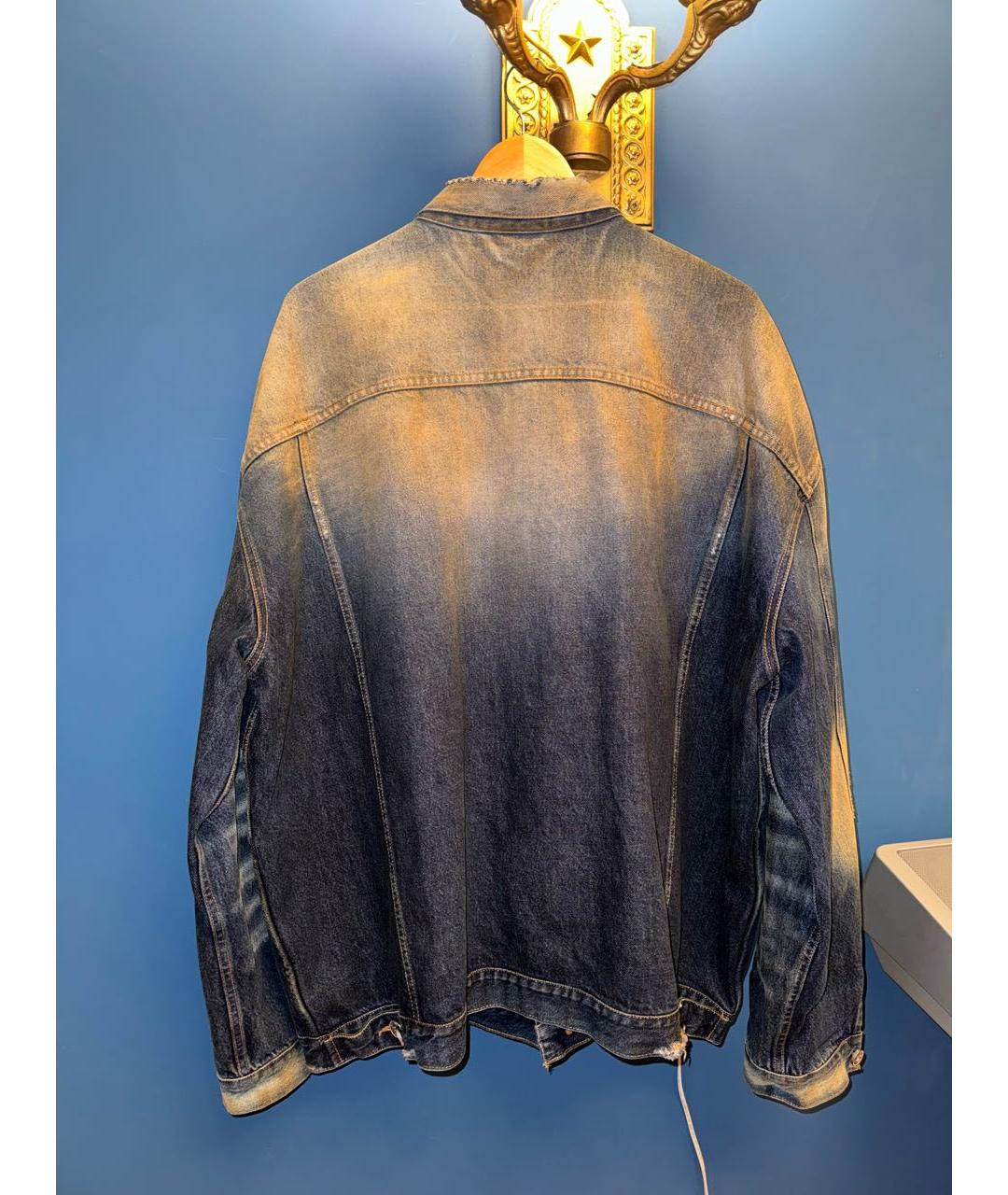 VETEMENTS Зеленая деним куртка, фото 2