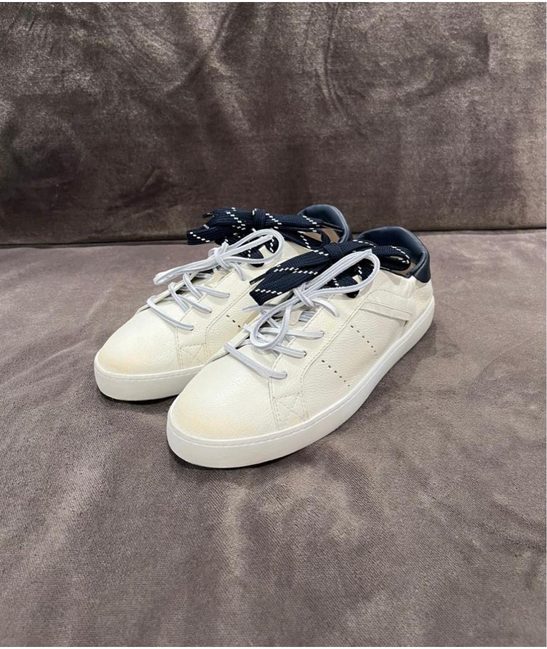 MIU MIU Белые кожаные кеды, фото 3