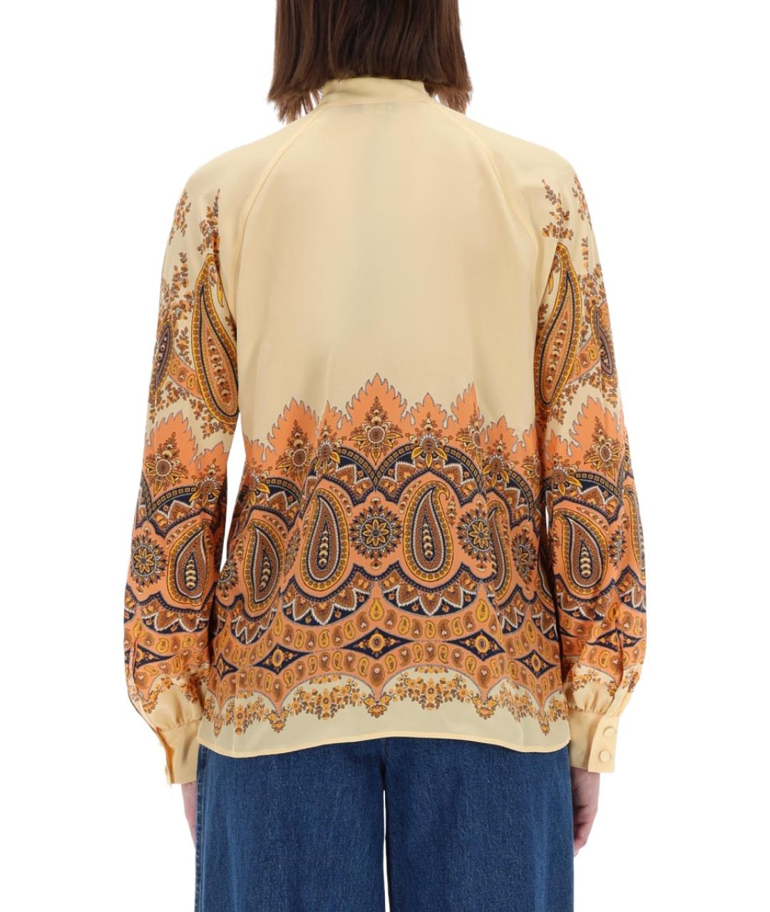 ETRO Мульти шелковая блузы, фото 2