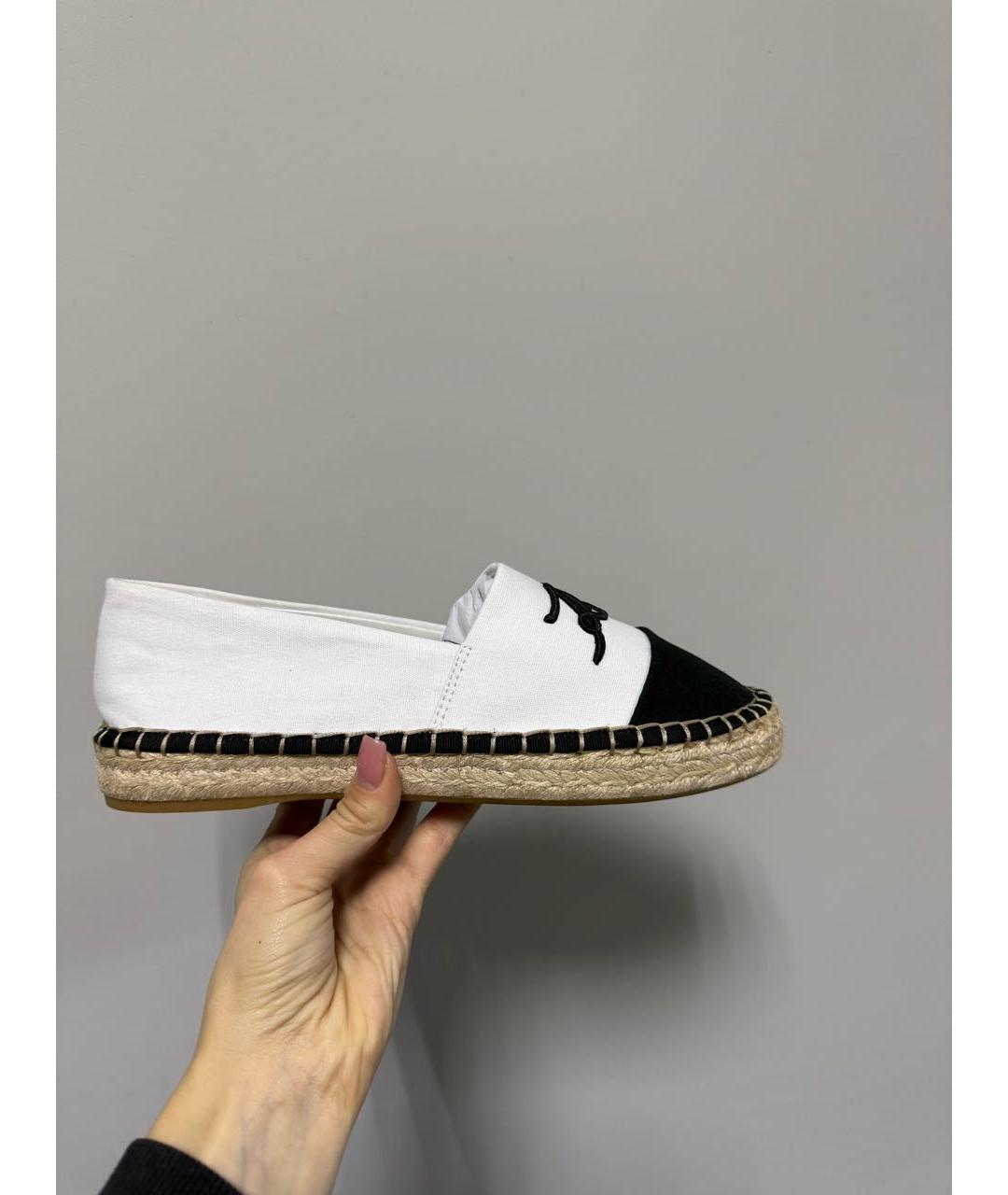 KARL LAGERFELD Белые текстильные эспадрильи, фото 7