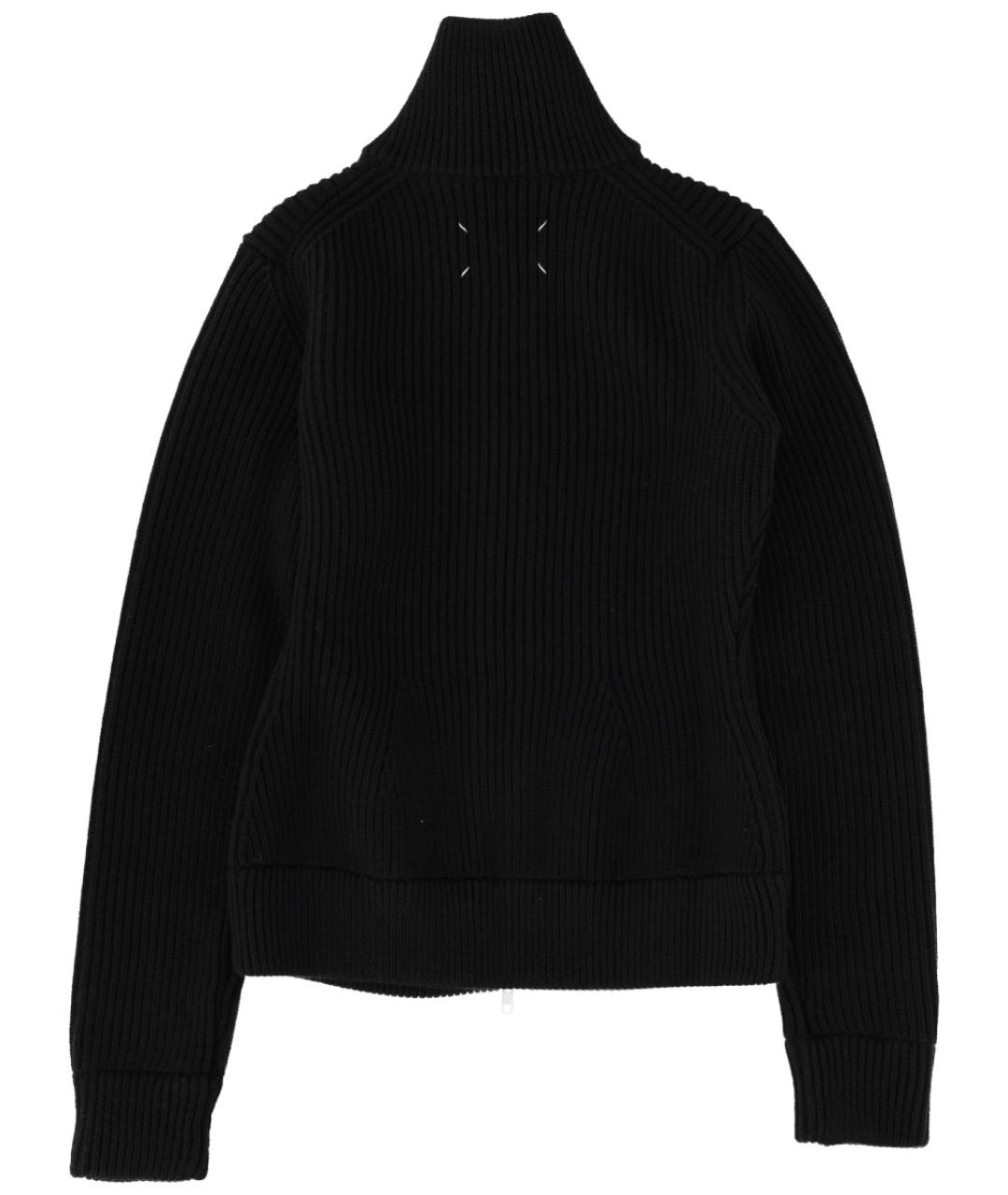 MAISON MARGIELA Черный шерстяной джемпер / свитер, фото 2