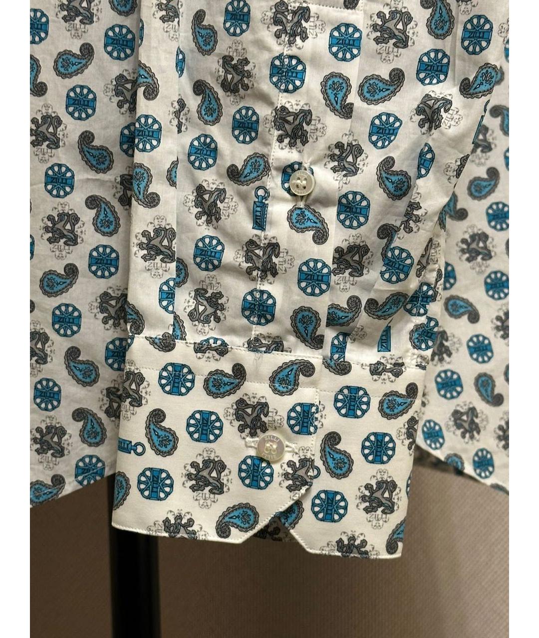 ZILLI Мульти хлопковая кэжуал рубашка, фото 5