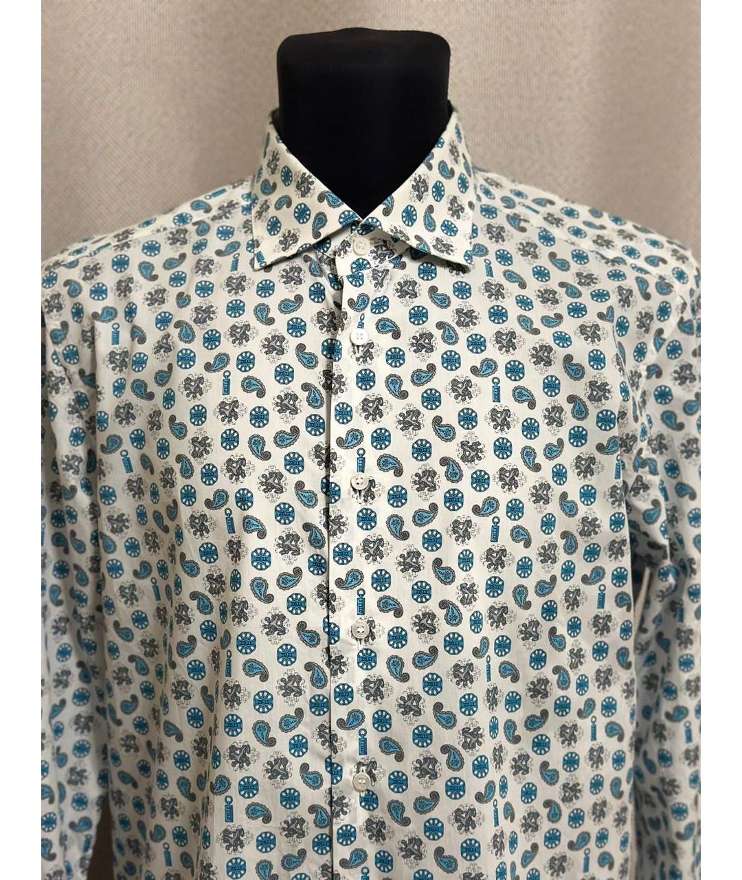 ZILLI Мульти хлопковая кэжуал рубашка, фото 4