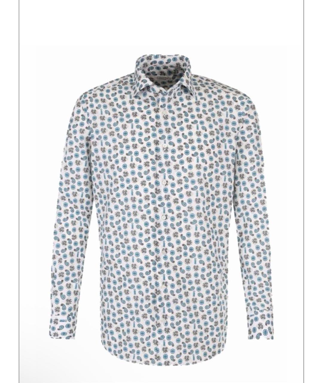 ZILLI Мульти хлопковая кэжуал рубашка, фото 9