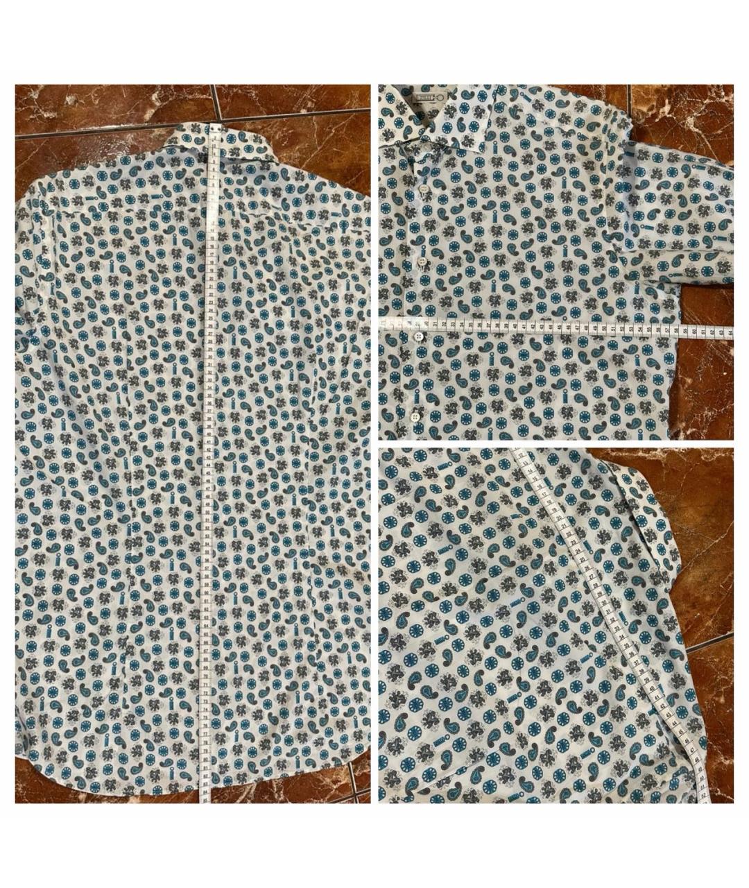 ZILLI Мульти хлопковая кэжуал рубашка, фото 7