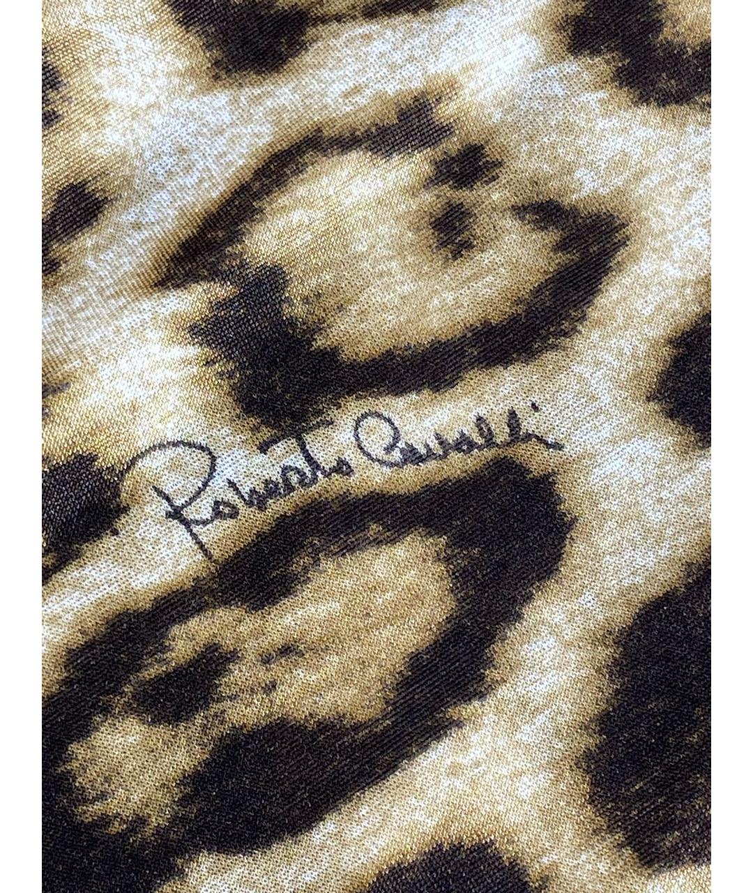 ROBERTO CAVALLI Мульти полиамидовая майка, фото 8