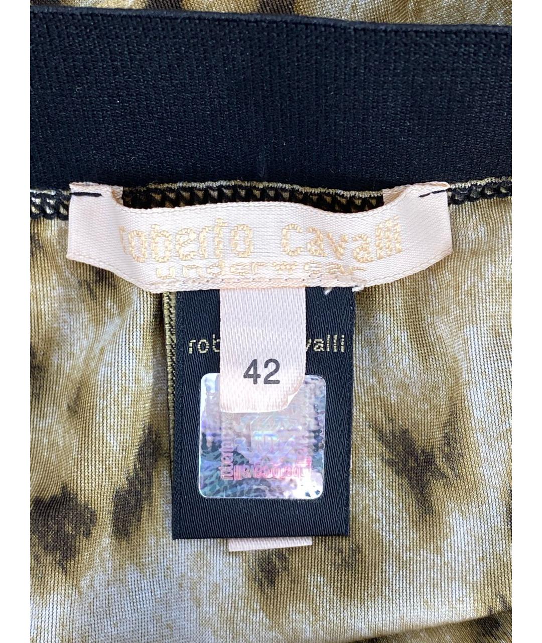 ROBERTO CAVALLI Мульти полиамидовая майка, фото 4