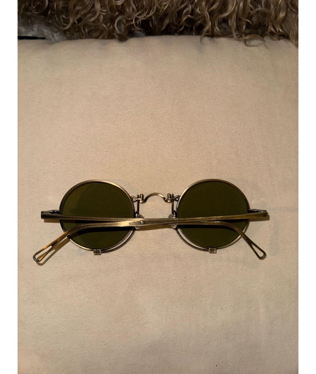 MATSUDA Серебряные металлические солнцезащитные очки, фото 4