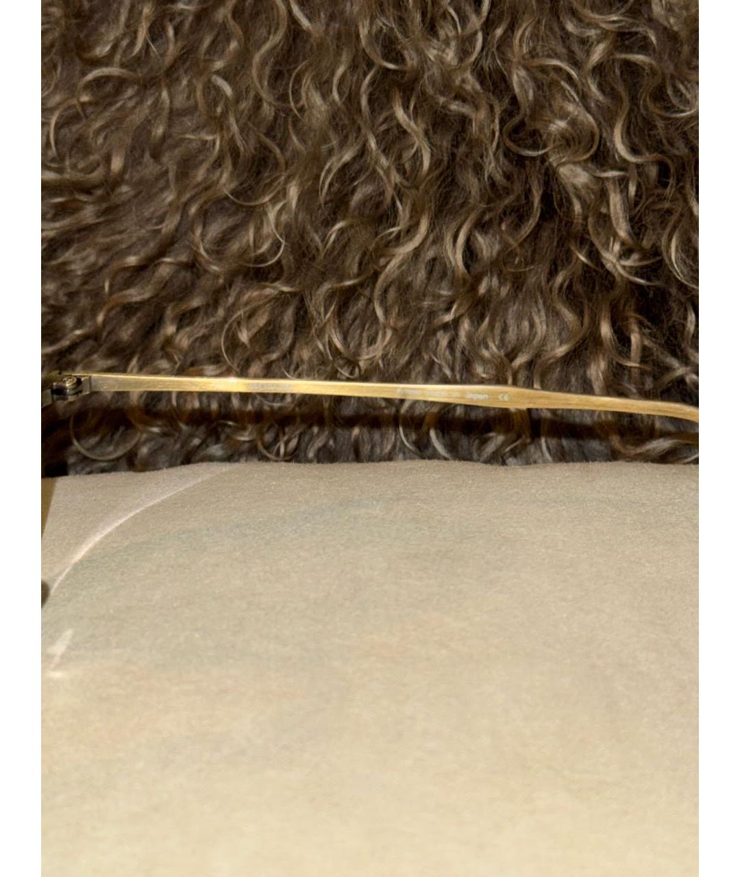 MATSUDA Серебряные металлические солнцезащитные очки, фото 6