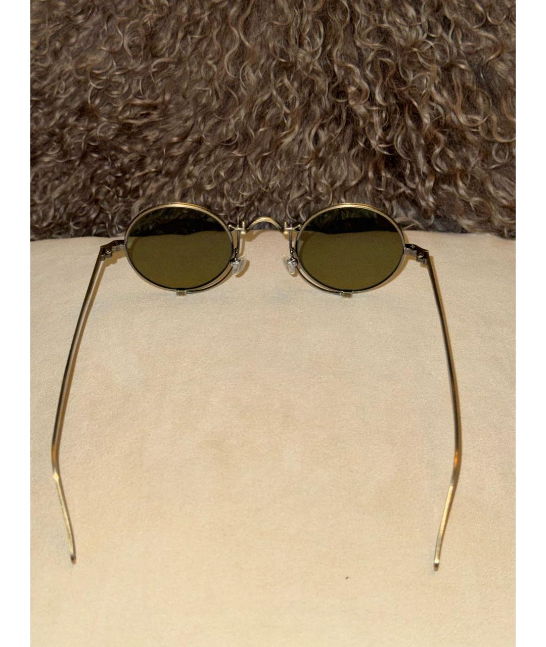 MATSUDA Серебряные металлические солнцезащитные очки, фото 2