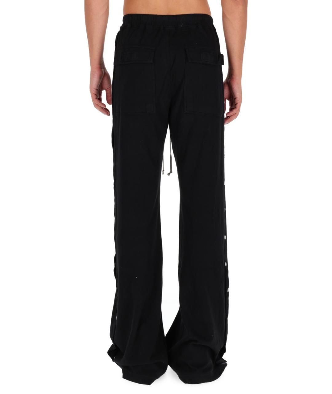 RICK OWENS DRKSHDW Черные хлопковые повседневные брюки, фото 4