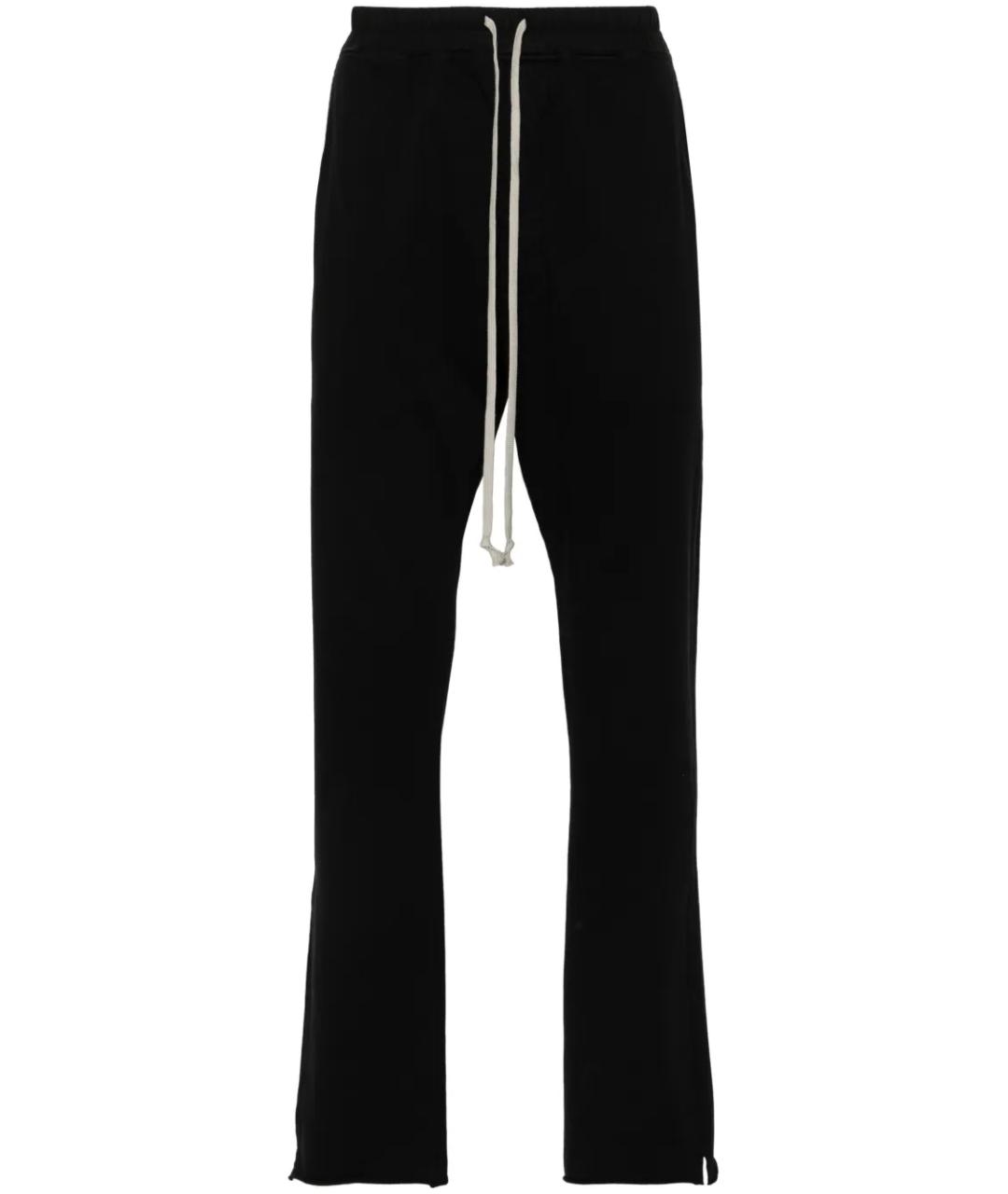 RICK OWENS DRKSHDW Черные хлопковые повседневные брюки, фото 1