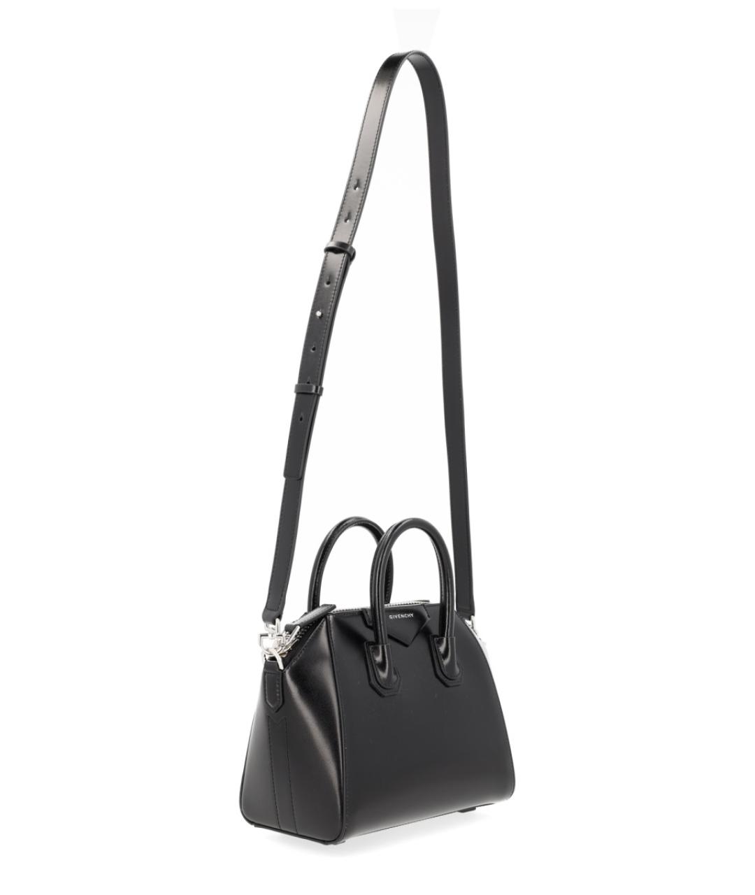 GIVENCHY Черная кожаная сумка через плечо, фото 2