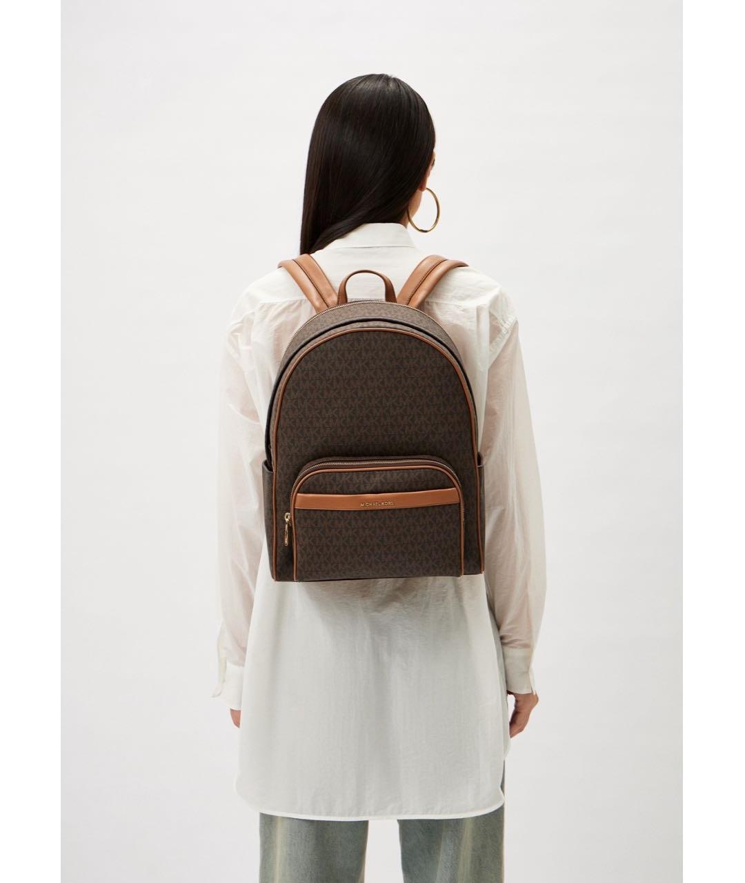 MICHAEL KORS Коричневый рюкзак, фото 3