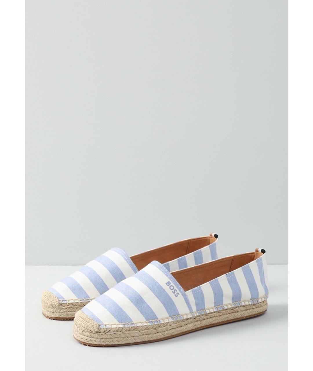 HUGO BOSS Белые текстильные эспадрильи, фото 4