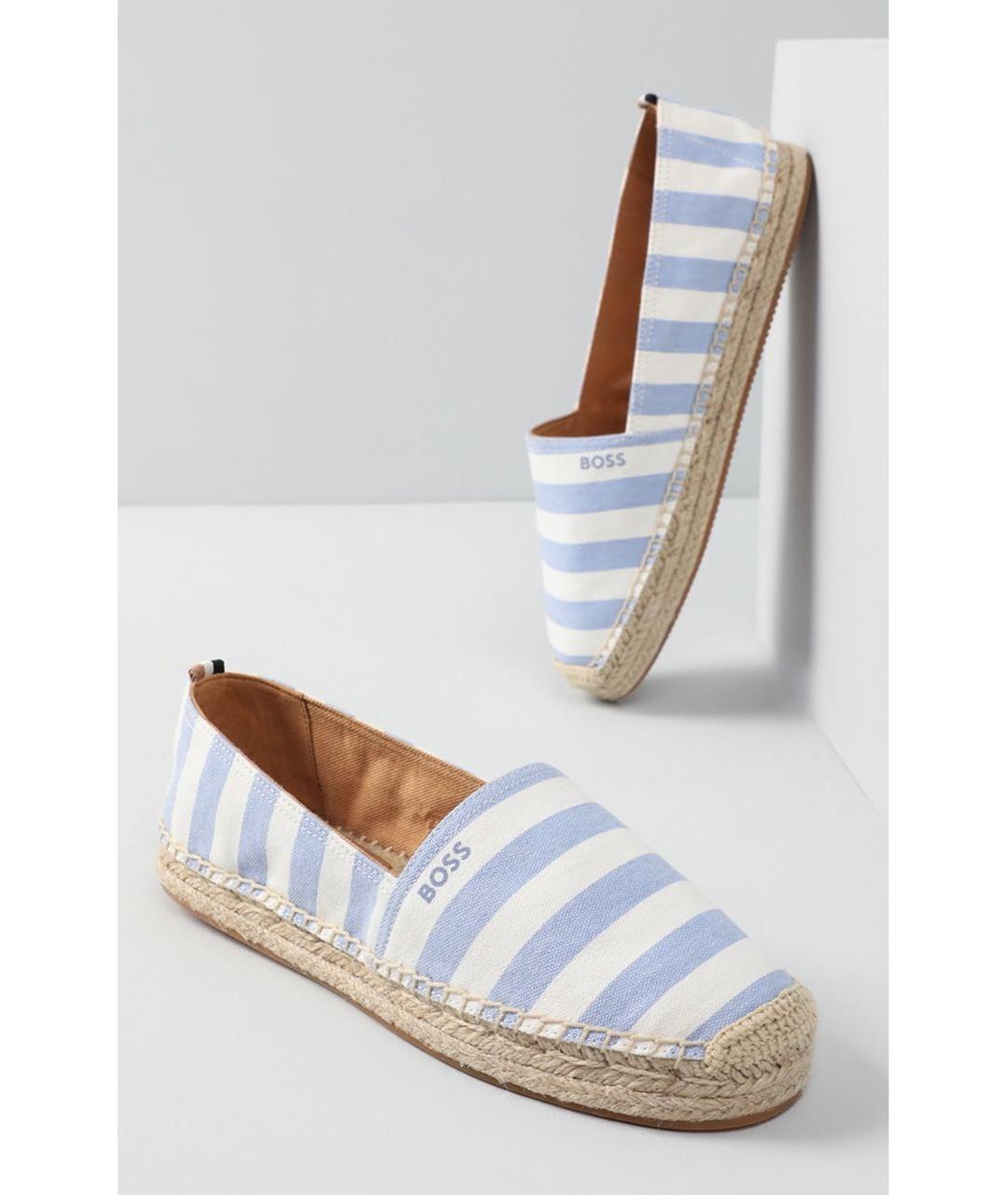 HUGO BOSS Белые текстильные эспадрильи, фото 3