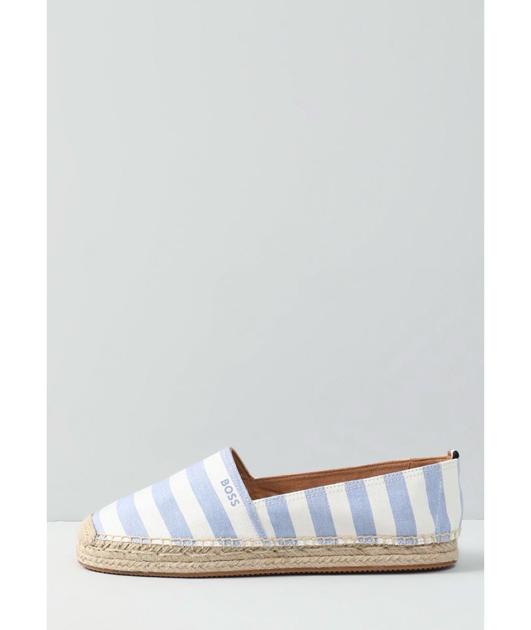 HUGO BOSS Белые текстильные эспадрильи, фото 7