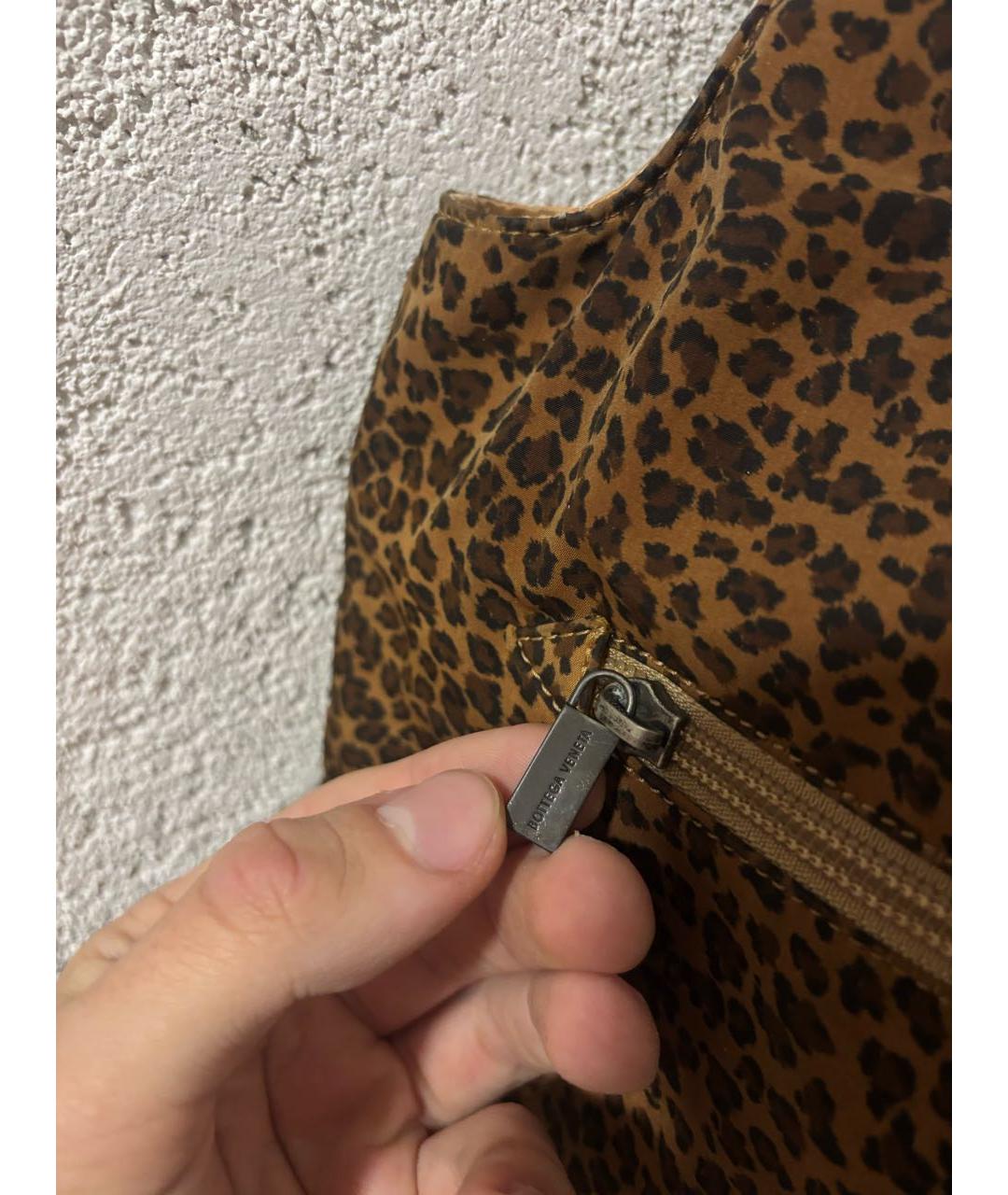 BOTTEGA VENETA Коричневая сумка тоут, фото 3