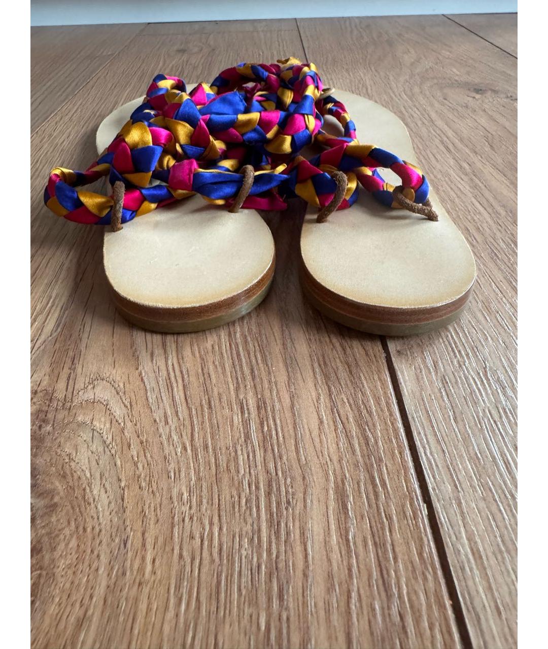 Eres Мульти кожаные сандалии, фото 4