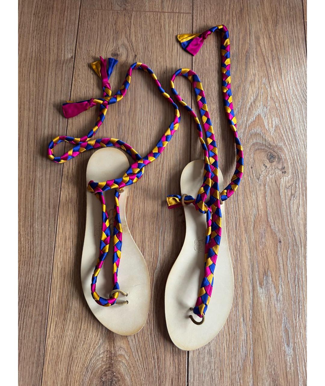 Eres Мульти кожаные сандалии, фото 6