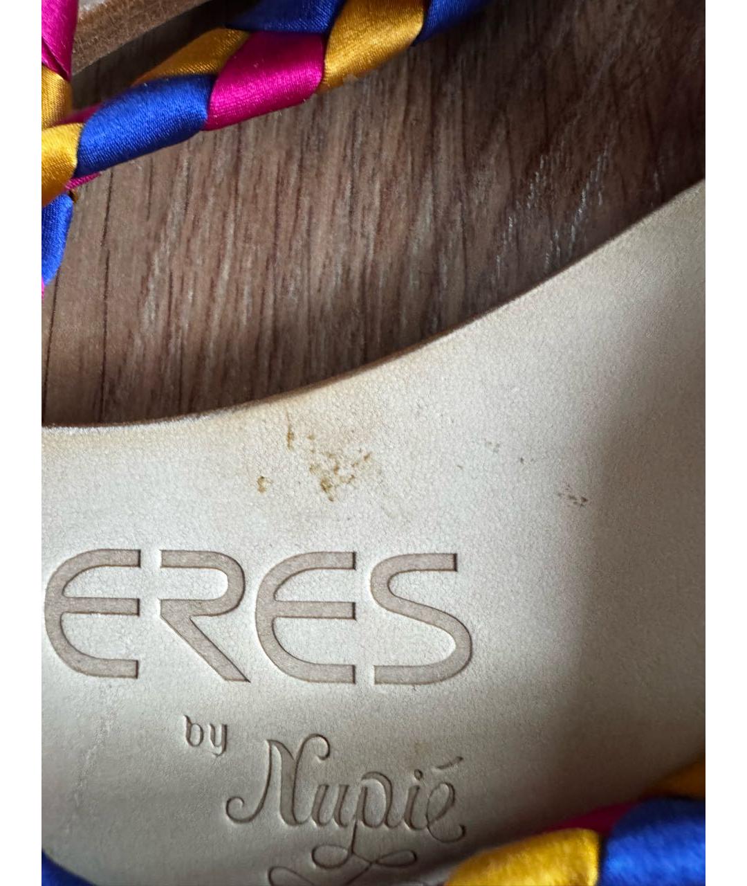 Eres Мульти кожаные сандалии, фото 5