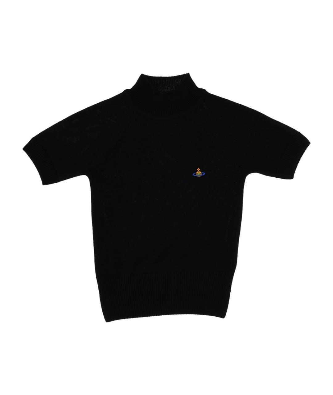 VIVIENNE WESTWOOD Черный шерстяной джемпер / свитер, фото 1