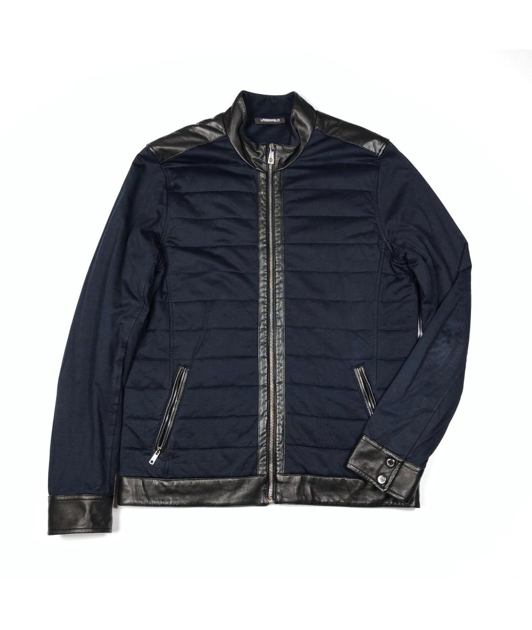 KARL LAGERFELD Синяя хлопковая куртка, фото 1