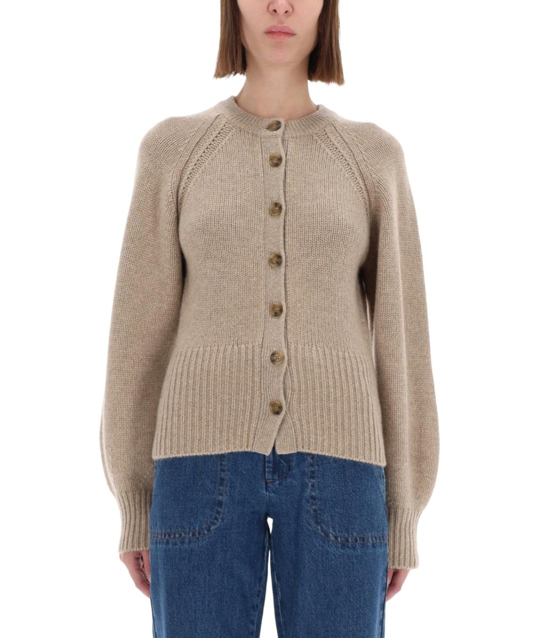 GUEST IN RESIDENCE Бежевый кашемировый джемпер / свитер, фото 2