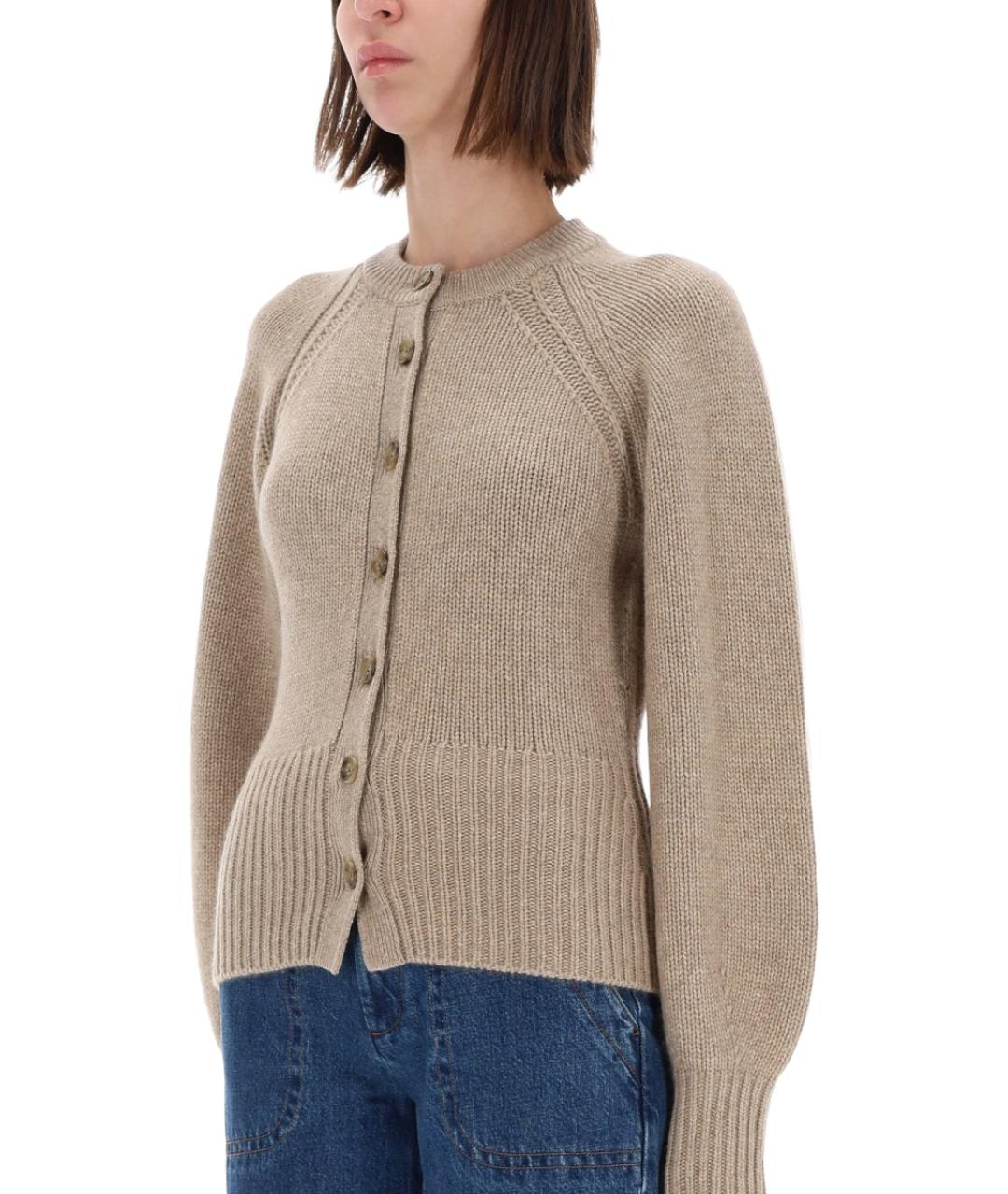 GUEST IN RESIDENCE Бежевый кашемировый джемпер / свитер, фото 5