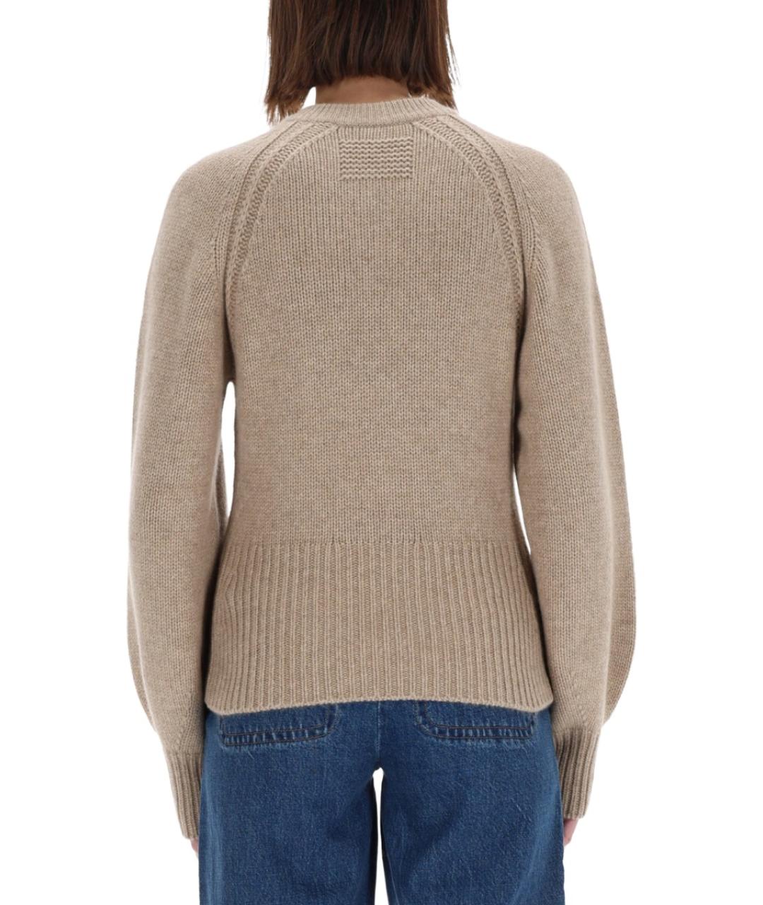 GUEST IN RESIDENCE Бежевый кашемировый джемпер / свитер, фото 4