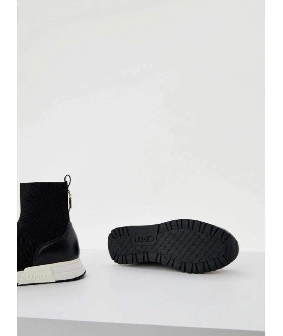 LIU JO Черные ботинки, фото 4