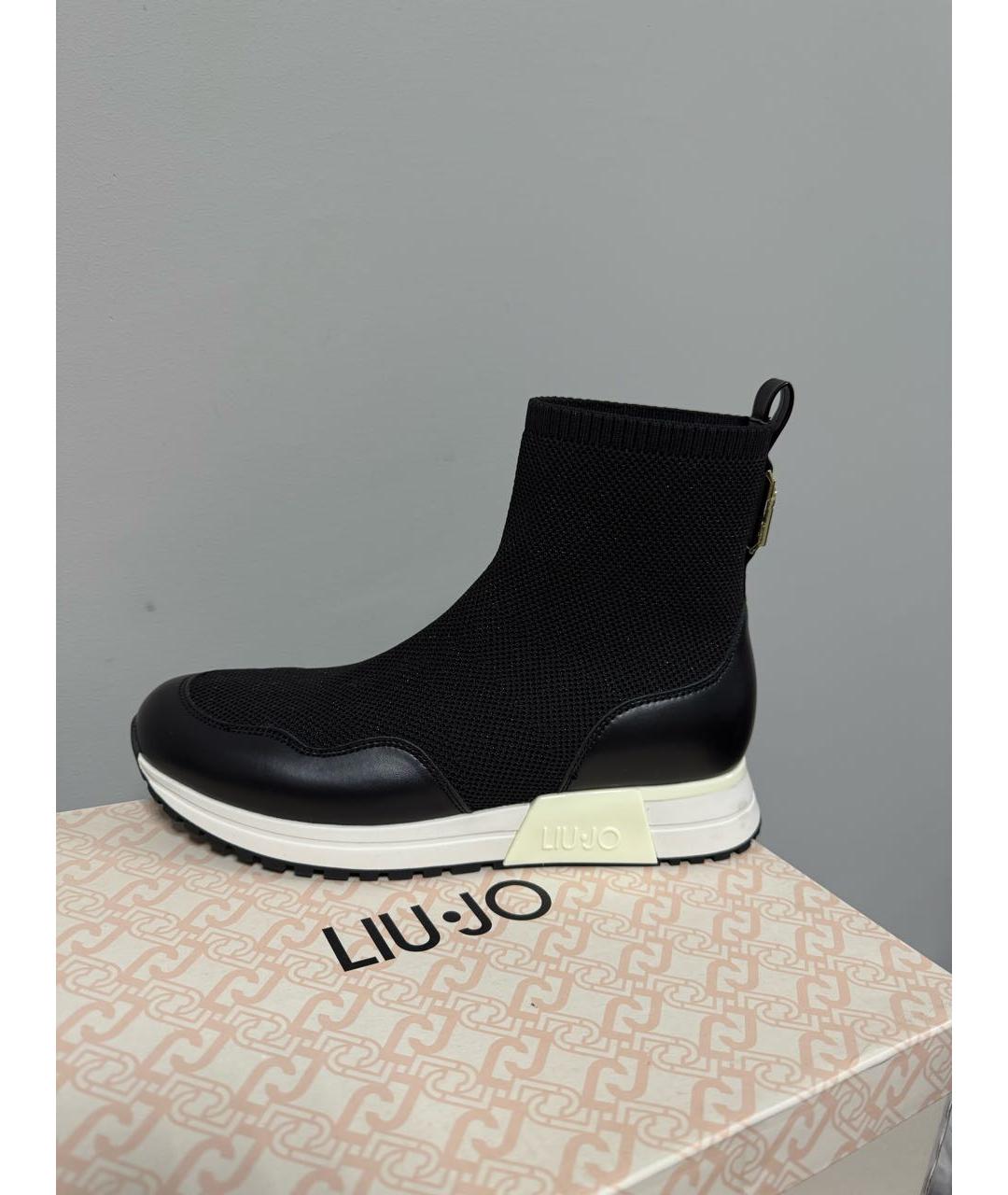 LIU JO Черные ботинки, фото 6