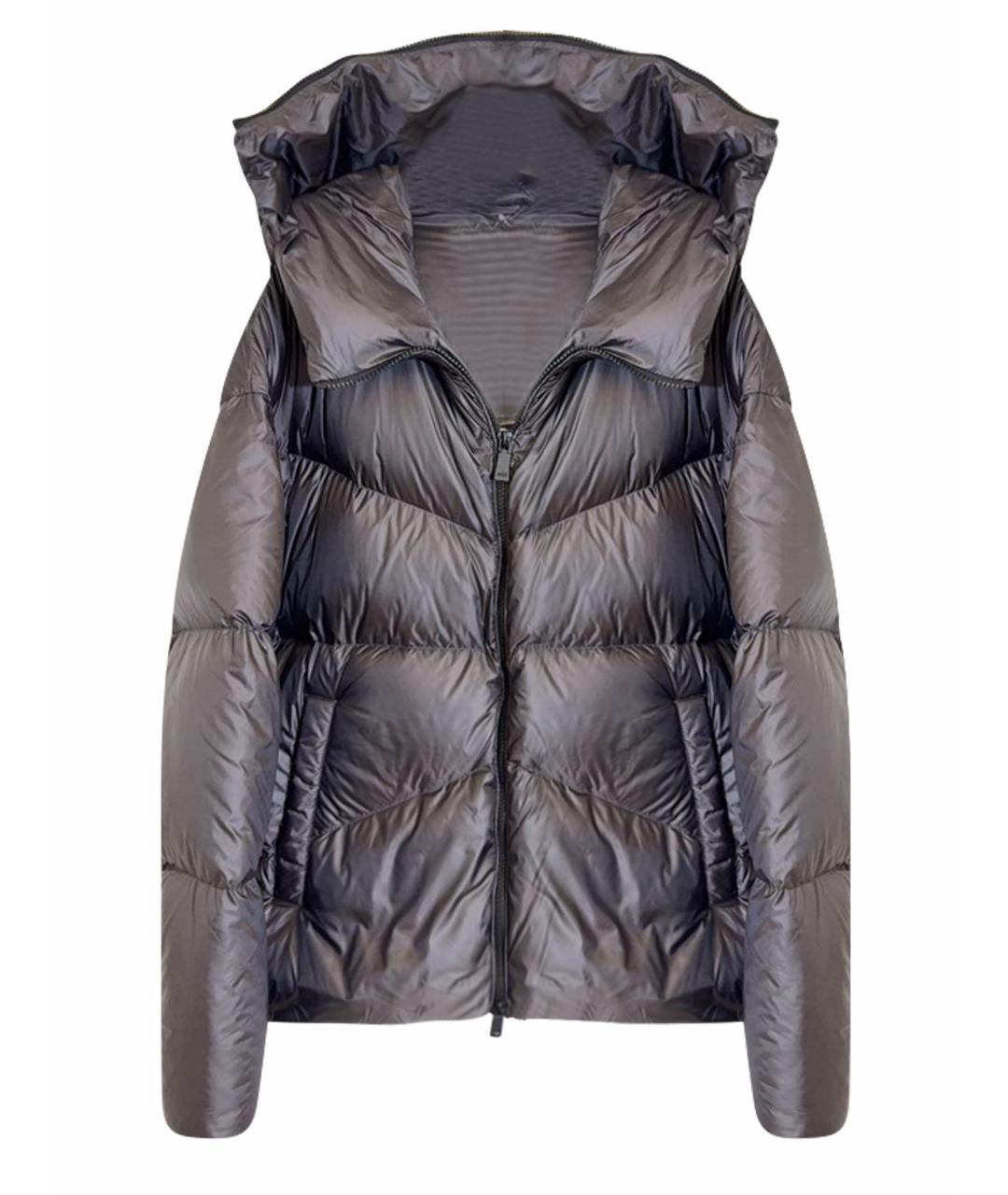 ADD Серый полиэстеровый пуховик, фото 1