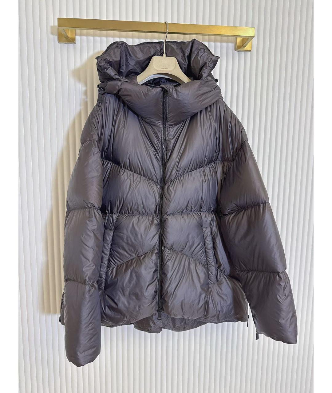ADD Серый полиэстеровый пуховик, фото 6