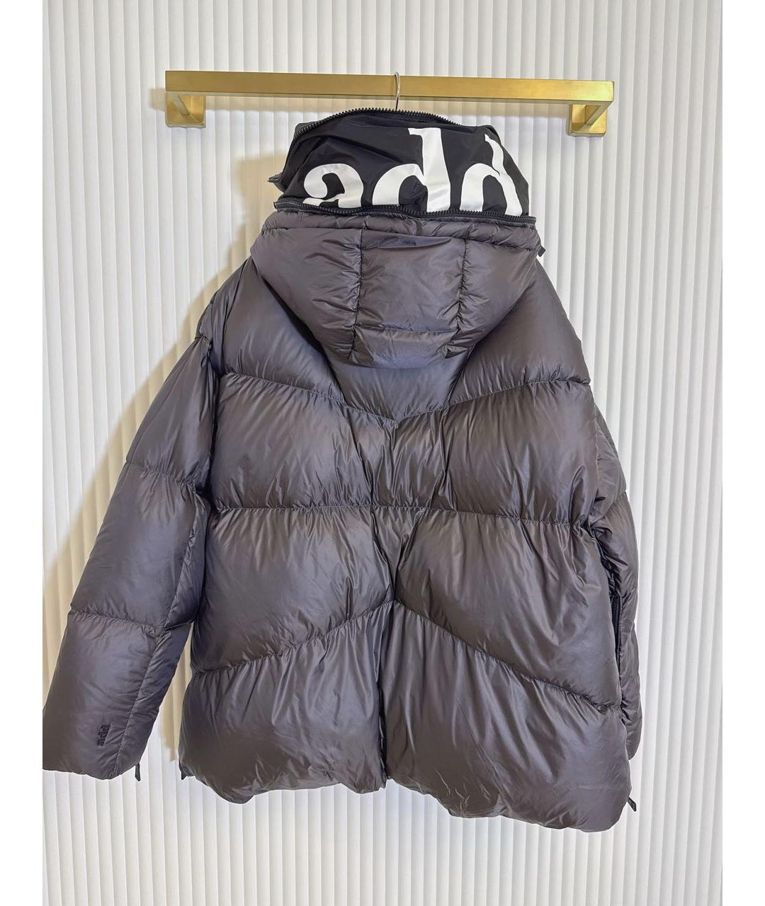 ADD Серый полиэстеровый пуховик, фото 2