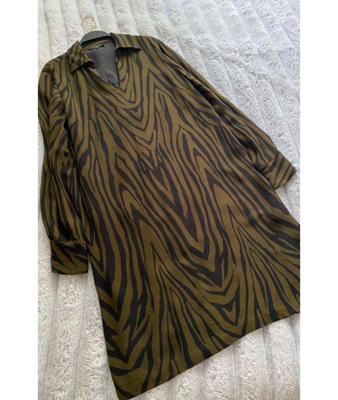 ANTONELLI FIRENZE Мульти вискозное повседневное платье, фото 8