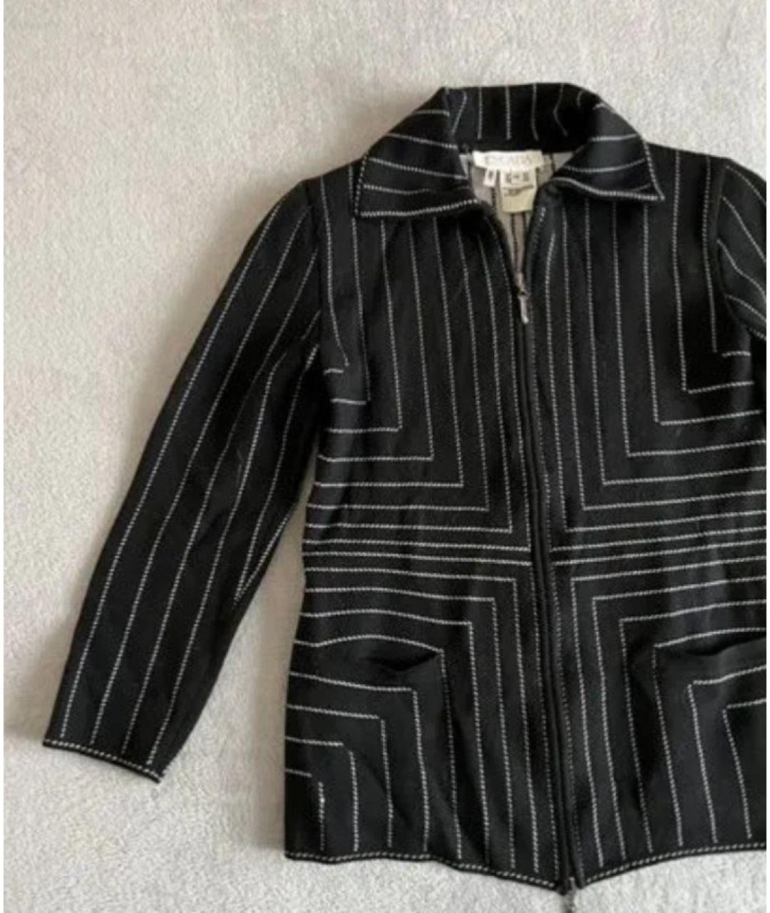 ESCADA Черный шерстяной жакет/пиджак, фото 2