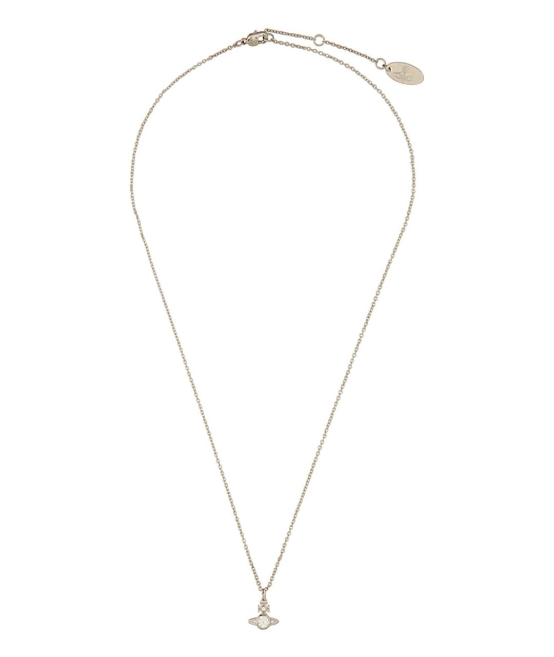 VIVIENNE WESTWOOD Серебряная латунная подвеска, фото 1